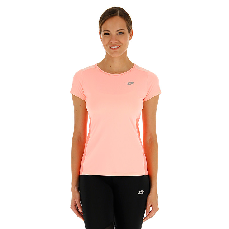 Lotto Women's Speedrun Ii Pl T-Shirts Coral Canada ( NJGV-96451 )